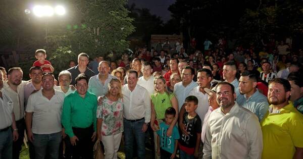 Diario HOY | Inauguran obras de electrificación en humilde asentamiento en Limpio