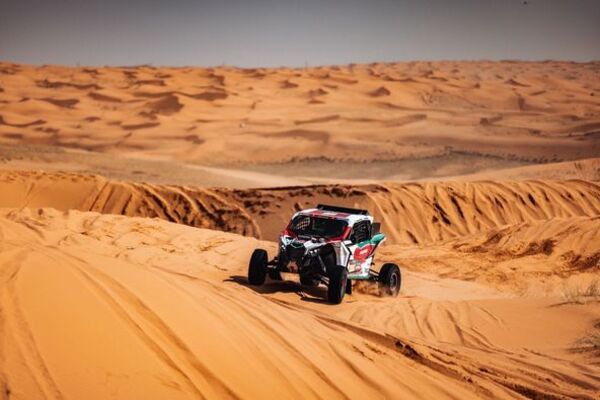 Dúo Santos - Roldán se cercan a la meta tras completar etapa 9 del Dakar - La Tribuna