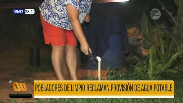 En Limpio enfrentan el calor extremo sin agua desde hace 10 días - Noticias Paraguay