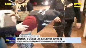 Video: detienen a uno de los supuestos autores de la masacre en Amambay - ABC Noticias - ABC Color