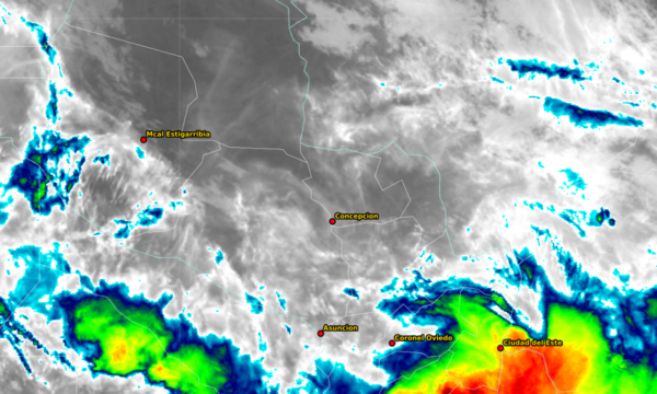 Emiten alerta meteorológica para el sur de Alto Paraná