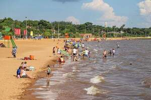 Intensifican los trabajos preventivos en la Playa Pacú Cuá para proteger a los turistas