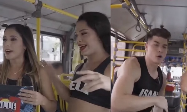 El “Team On Fire” cantó en un colectivo | Telefuturo