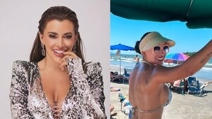 Marly Figueredo disfruta de la playa tras su largo pleito judicial