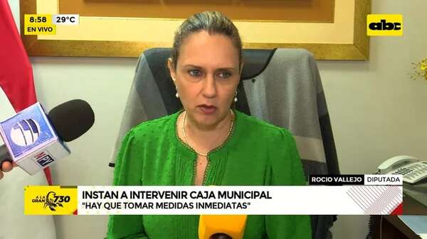 Video: instan a intervenir caja municipal - ABC Noticias - ABC Color