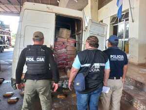 Un aprehendido y vehículo incautado por transporte ilegal de productos frutihortícolas