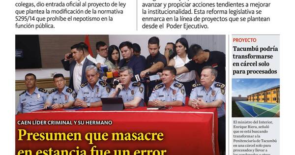 La Nación / LN PM: edición mediodía del 17 de enero