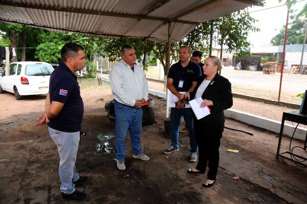 Trabajo de monitoreo en la Unidad Penitenciaria Industrial La Esperanza y la Granja Ko' ẽ Pyahu