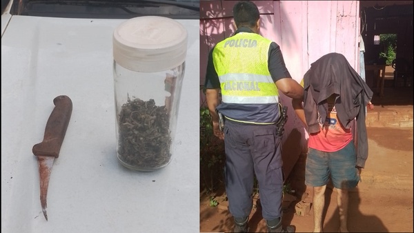 Detenido por violencia intrafamiliar