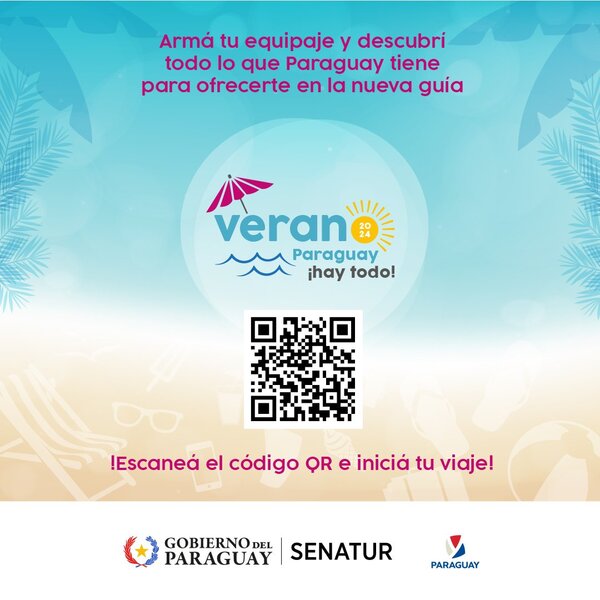Senatur invita a disfrutar atractivos en las vacaciones