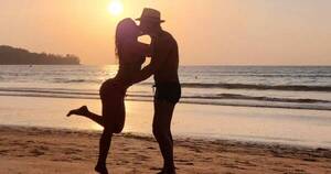 Diario HOY | Sensual video de Malala Olitte con su novio en la playa: Detractores saltan y ella responde