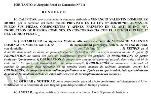 Otorgan medidas alternativas al abogado “Leopardo” Domínguez Morel