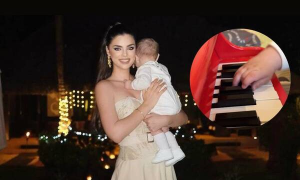 [VIDEO] El peque de Nadia Ferreira ya quiere seguir los pasos de su papá