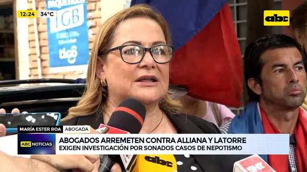 ‘’Nepobabies’': abogados arremeten contra Alliana, Latorre y otros - ABC Noticias - ABC Color