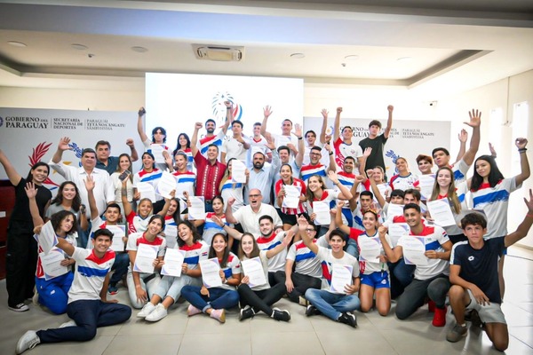 Oficializan atletas de la Élite Deportiva Paraguay 2024 - ADN Digital