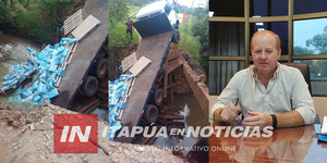 JAVIER PEREIRA: “EL VICEMINISTRO DE OBRAS ME CONFIRMÓ LA CONSTRUCCIÓN DE UN PUENTE NUEVO EN EL B° SARITA” - Itapúa Noticias
