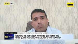 Video: Intendente aconseja a su hijo que renuncie - ABC Noticias - ABC Color