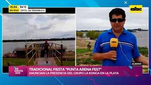 Video: Tradicional fiesta playera “Punta Arena fest”  - ABC TV - ABC Color