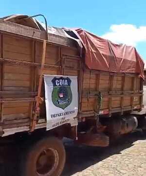 Incautan camión con 10 toneladas de soja sin documentos - ADN Digital
