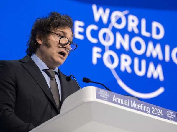 Discurso polémico en Davos: Milei cuestiona intervencionismo y defiende el libre mercado