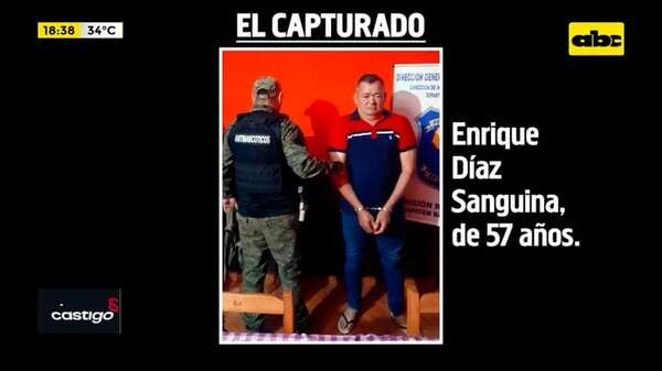 Video: Capturan jefe narco en Karapaí - ABC TV - ABC Color