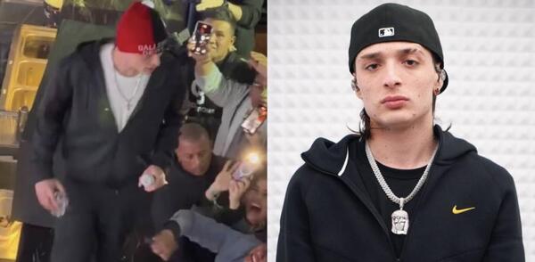 (VIDEO). Peso Pluma humilla a un fan en pleno concierto y video causa indignación en las redes