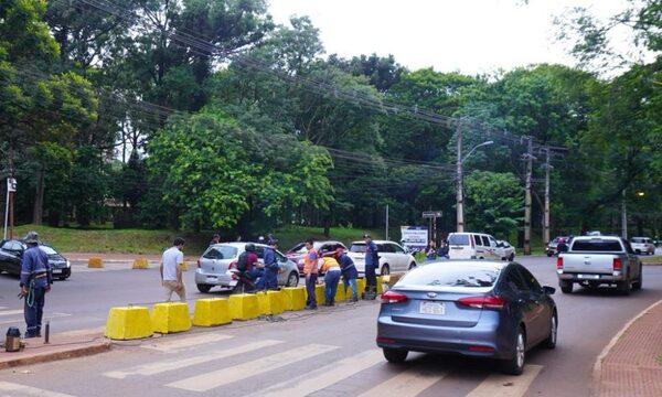 Reordenan el tránsito entre las avenidas Concejal Romero y Mariscal Estigarribia – Diario TNPRESS