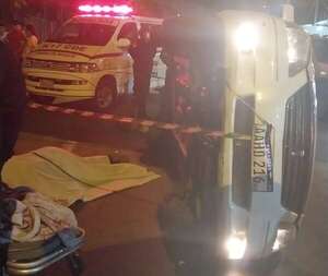 Hombre muere arrollado tras lanzarse frente a un automóvil - ABC en el Este - ABC Color