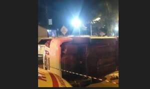 ¡Dios mío! Se tiró frente a un automóvil y ñanderejaite