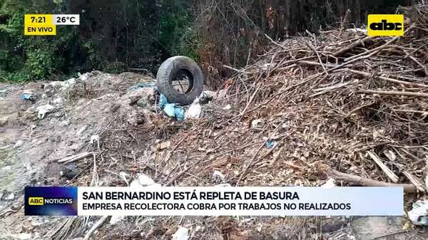 Video: San Bernandino está repleta de basura - ABC Noticias - ABC Color