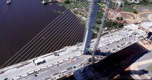 La Nación / Obra Héroes del Chaco: primer puente con 4 carriles sería habilitado en marzo