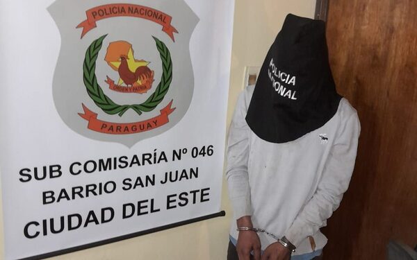 Causó destrozos y violentó a su hermana y sobrinos
