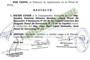Confirman a juez Yoan Paul López en causa de motín en Tacumbú 