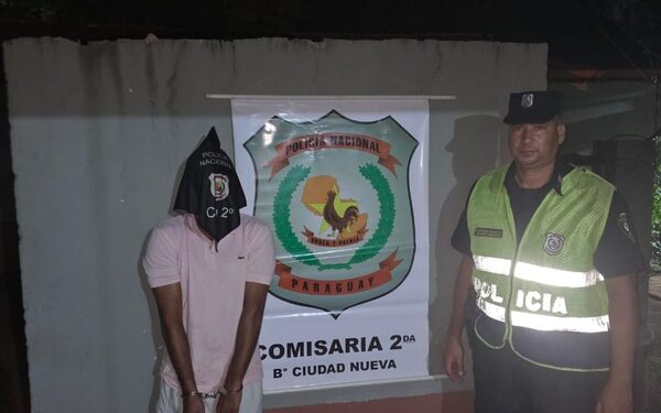 Agredió y amenazó a su pareja
