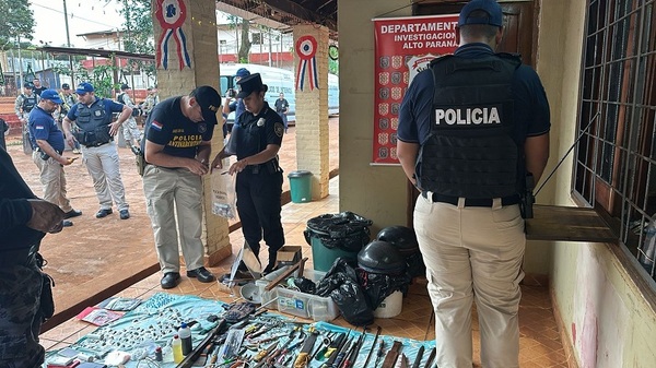 Cateo en CDE ante supuesto plan de fuga - Noticias Paraguay