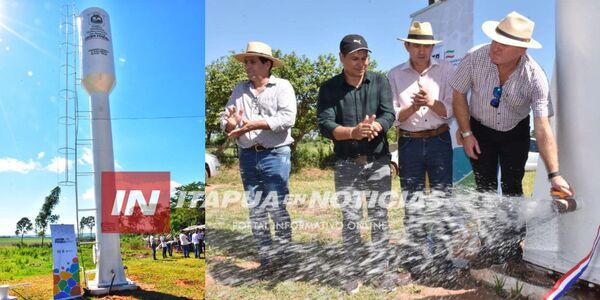 INAUGURACIÓN DE SERVICIOS DE AGUA POTABLE MEJORA EL BIENESTAR EN SAN PEDRO DEL PARANÁ - Itapúa Noticias