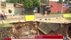 ¡Desidia total! Puente que une a Capiatá y San Lorenzo al borde del colapso - Noticias Paraguay