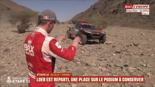 Versus / Carlos Sainz más cerca de ganar el Dakar tras avería de Loeb