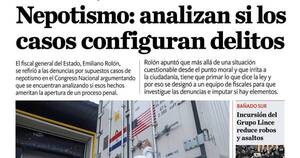 La Nación / LN PM: edición mediodía del 18 de enero