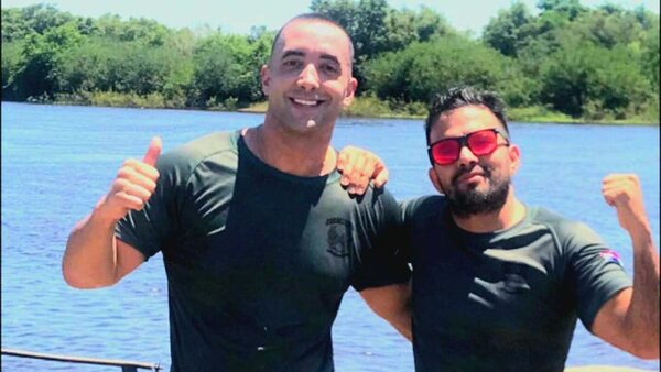Paraguayos compiten en aguas abiertas