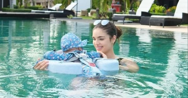 ¡Qué ternura! Nadia Ferreira emocionada por el talento de Marc Anthony Junior - EPA