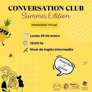 Invitación abierta: Sesiones virtuales gratuitas para fortalecer el dominio de conversaciones en inglés - .::Agencia IP::.