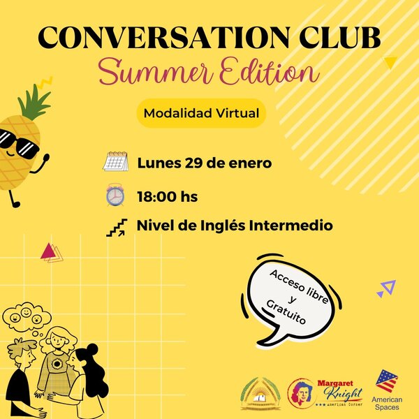 Invitación abierta: Sesiones virtuales gratuitas para fortalecer el dominio de conversaciones en inglés - .::Agencia IP::.