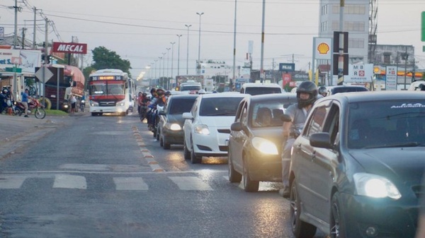 Aplicarán multas a conductores que no respeten carril exclusivo en la Transchaco - Noticias Paraguay