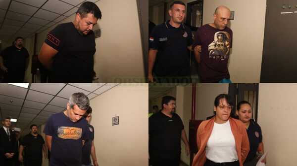 Ordenan prisión preventiva para imputados tras operativo “Bloque”