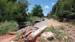 Ciudadanos de Villa Elia piden la reparación de una avenida en pésimo estado