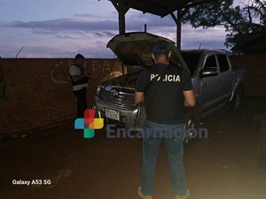 Investigaciones recupera camioneta robada utilizada en asalto a extranjeros