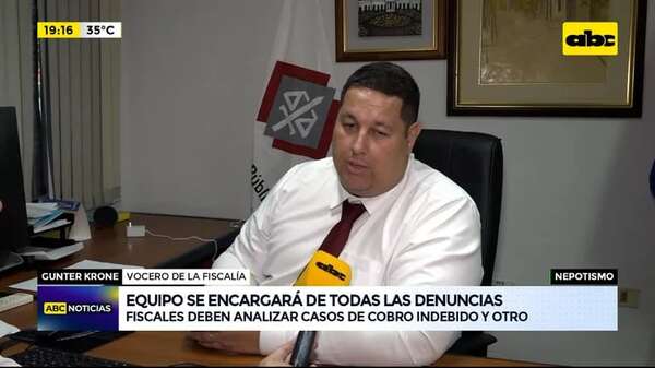 Nepotismo: equipo se encargará de todas las denuncias - ABC Noticias - ABC Color