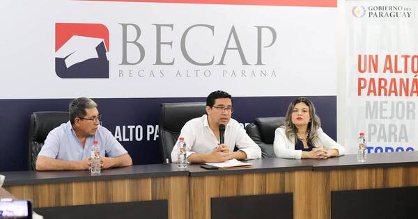 La Nación / Más de mil estudiantes ya se inscribieron para becas de la Gobernación