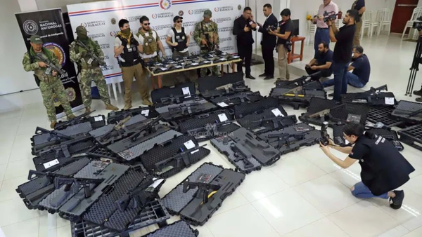 Paraguay lidera ránking de tráfico de armas en toda América Latina